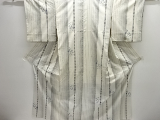 Japanese Kimono / Tsumugi Omeshi Silk